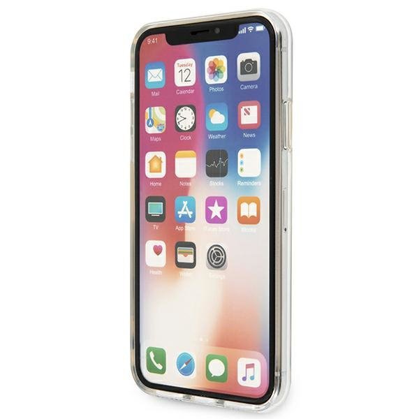 Karl Lagerfeld KLHCI65CKTR iPhone Xs Maxhardcase Transparent Karl & Choupette