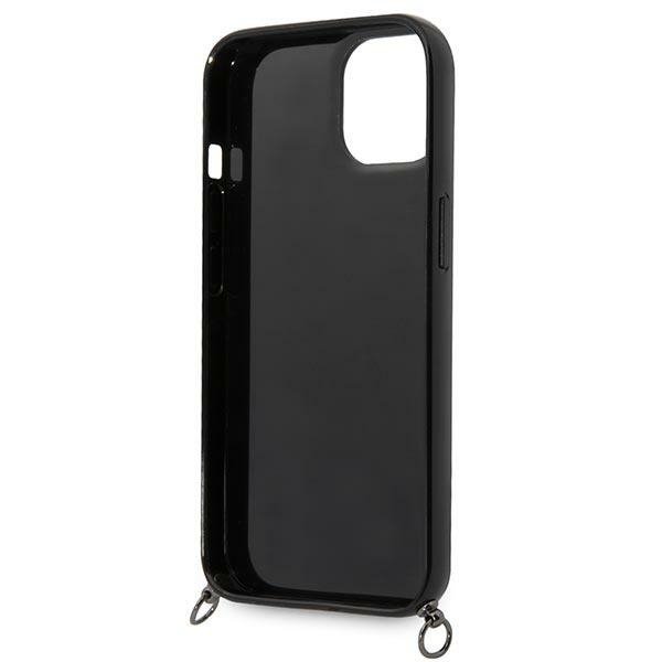 Karl Lagerfeld KLHCP14SSTSTP iPhone 14 / 15 / 13 6,1&quot; hardcase różowy/pink Color Stripes Strap