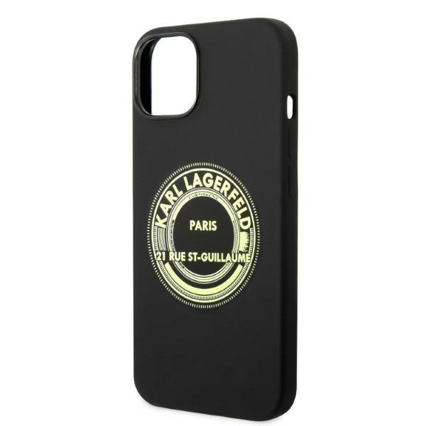 Karl Lagerfeld KLHCP14MSRSGRCK iPhone 14 Plus / 15 Plus 6,7&quot; hardcase czarny/black Silicone RSG