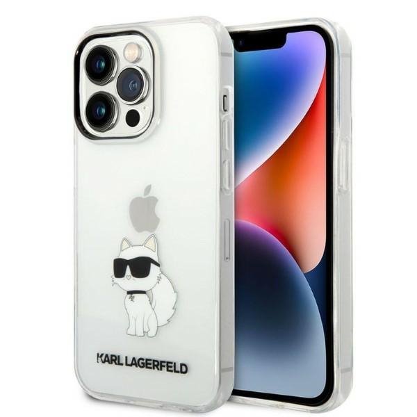 Karl Lagerfeld KLHCP14XHNCHTCT iPhone 14 Pro Max 6,7&quot; transparent hardcase Ikonik Choupette
