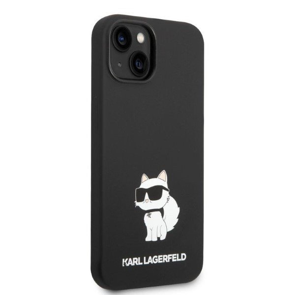 Karl Lagerfeld KLHCP14MSNCHBCK iPhone 14 Plus / 15 Plus 6,7&quot; hardcase czarny/black Silicone Choupette