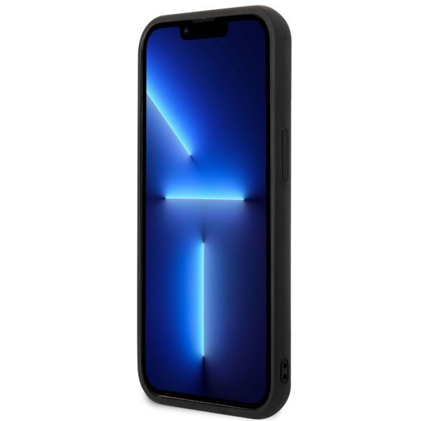 Karl Lagerfeld KLHCP14M3DRKINK iPhone 14Plus / 15 Plus 6.7&quot; czarny/black hardcase Rubber Ikonik 3D