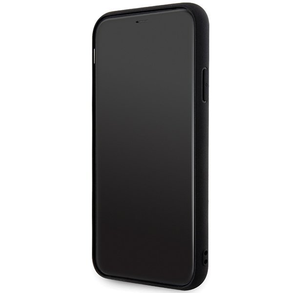 Karl Lagerfeld KLHCN613DRKHNK iPhone 11 / Xr 6.1&quot; czarny/black hardcase Rubber Choupette 3D