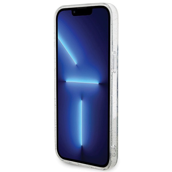 Karl Lagerfeld KLHMP15XHGKCNOT iPhone 15 Pro Max 6.7&quot; transparent hardcase Karl&Choupette Glitter MagSafe