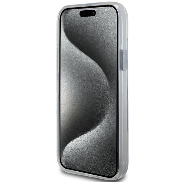 Karl Lagerfeld KLHMP15MHMRSKCH iPhone 15Plus / 14 Plus 6.7&quot; biały/white hardcase Ring Stand Karl&Choupettte MagSafe
