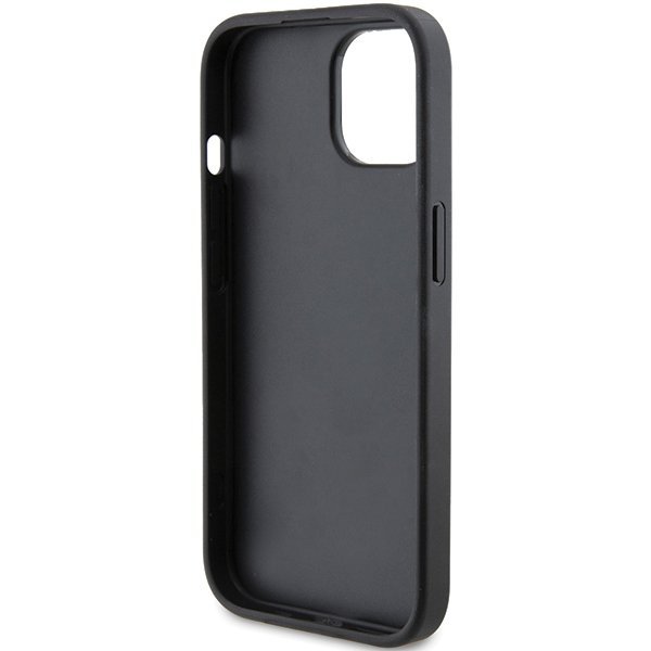 Karl Lagerfeld KLHCP15MPQKPMK iPhone 15 Plus / 14 Plus 6.7&quot; czarny/black hardcase Quilted K Pattern