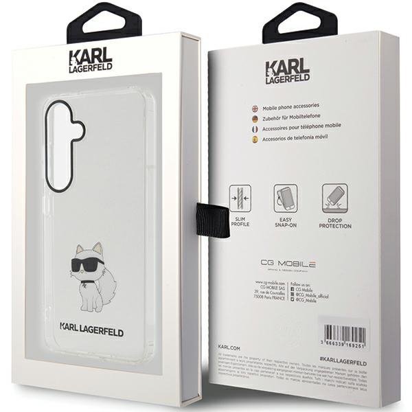 Karl Lagerfeld KLHCS24SHNCHTCT S24 S921transparent hardcase IML Choupette