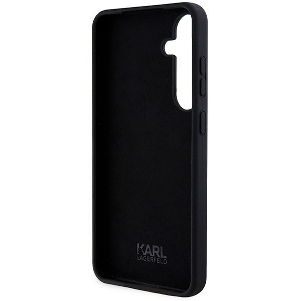 Karl Lagerfeld KLHCS24MSNIKBCK S24+ S926 hardcase czarny/black Silicone Ikonik
