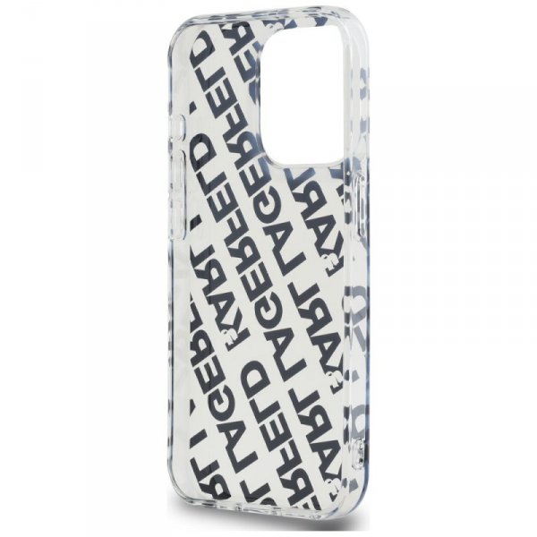 Karl Lagerfeld KLHCP15LHKFOEMD iPhone 15 Pro 6.1&quot; złoty/gold hardcase IML Fullover  Logo