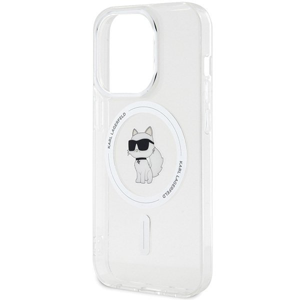 Karl Lagerfeld KLHMP14XHFCCNOT iPhone 14 Pro Max 6.7&quot; przezroczysty/transparent hardcase IML Choupette MagSafe