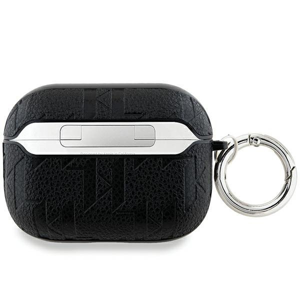 Karl Lagerfeld KLAP2PGKCPK AirPods Pro2 (2022/2023) cover czarny/black Monogram Karl & Choupette Head