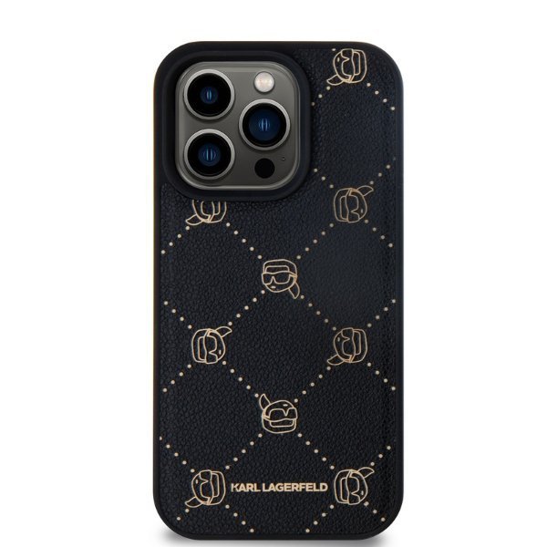Karl Lagerfeld KLHMP15XPGKHPHK iPhone 15Pro Max 6.7&quot; czarny/black Magsafe Karl Head