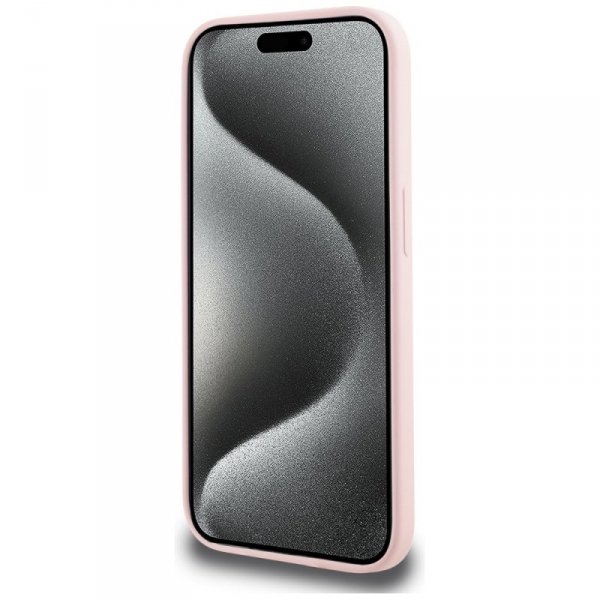Etui Karl Lagerfeld Silicone             Karl&Choupette MagSafe do iPhone 14 Pro różowy