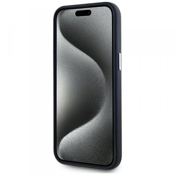 Etui Karl Lagerfeld hotel RSG do iPhone  15 Pro czarny