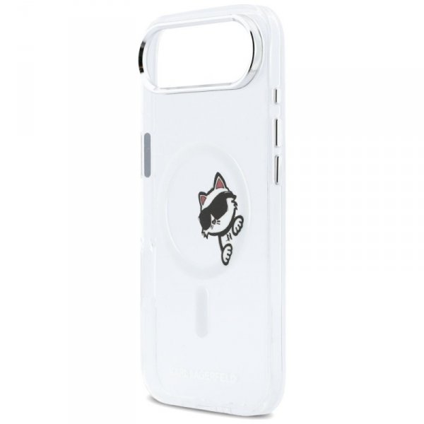 Etui Karl Lagerfeld IML Peekaboo MagSafe do iPhone Air transparent