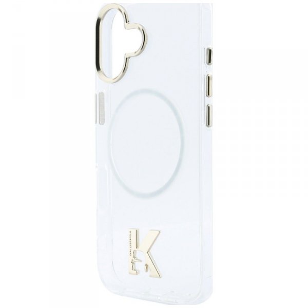 Etui Karl Lagerfeld IML K Head Logo      MagSafe do iPhone 17 przezroczysty