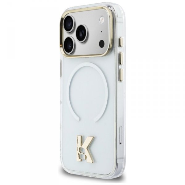 Etui Karl Lagerfeld IML K Head Logo      MagSafe do iPhone 17 Pro Max przezroczysty