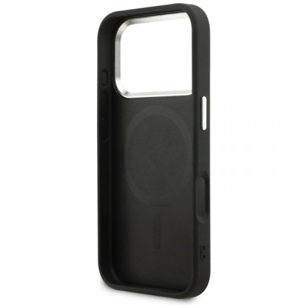 Etui Karl Lagerfeld K Head Point Logo    MagSafe do iPhone 17 Pro czarny