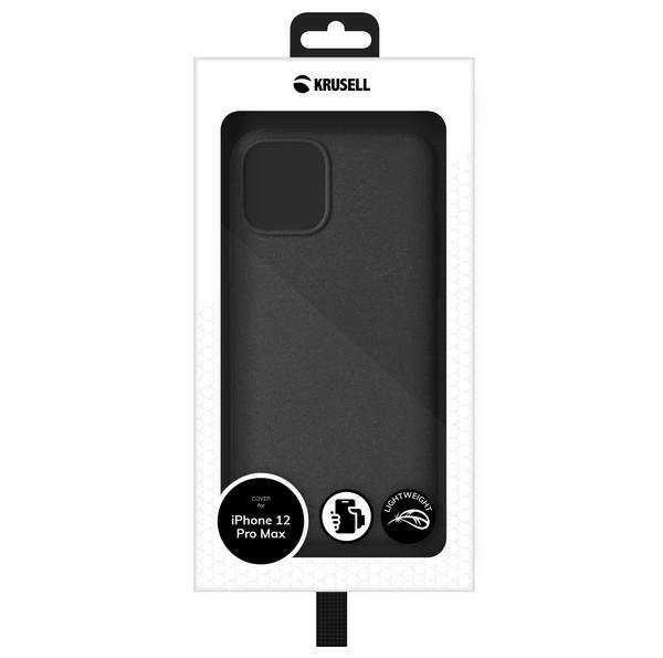 Krusell SandCover iPhone 12 Pro Max 6,7&quot; czarny/black 62172