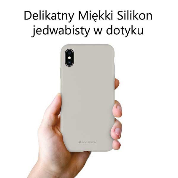 Mercury Silicone Samsung Note 10+ N975jasnoszary/stone