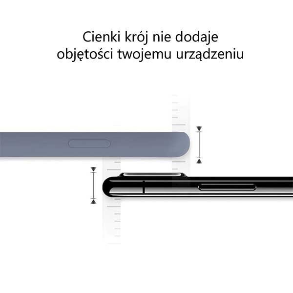 Mercury Silicone iPhone 12/12 Pro 6,1&quot;lawendowy/lavender gray