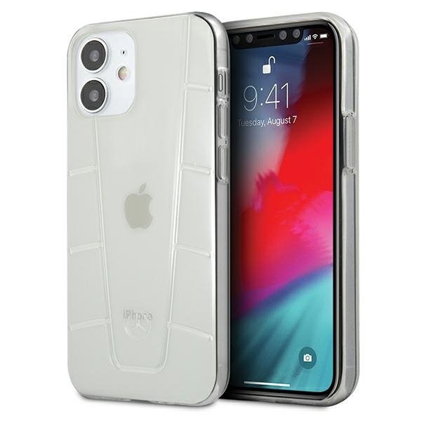 Mercedes MEHCP12SCLCT iPhone 12 mini 5,4&quot; clear hardcase Transparent Line