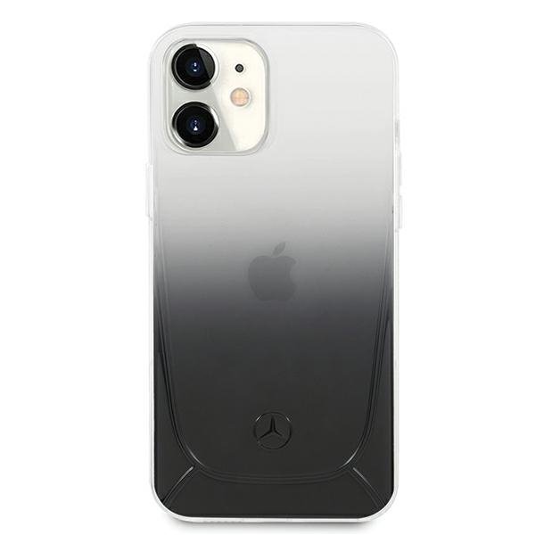 Mercedes MEHCP12SARGBK iPhone 12 mini5,4&quot; czarny/black hardcase Transparent Line