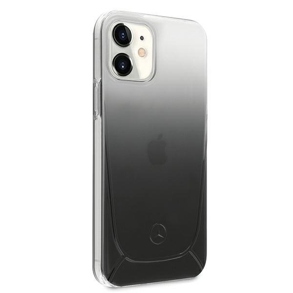 Mercedes MEHCP12SARGBK iPhone 12 mini5,4&quot; czarny/black hardcase Transparent Line