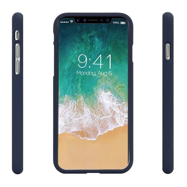 Mercury Soft iPhone 13 / 14  6.1&quot;niebieski/midnight blue