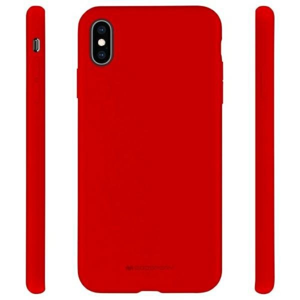 Mercury Silicone Samsung S22 S901 czerwony/red