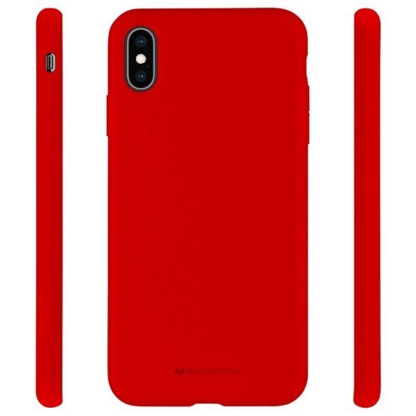 Mercury Silicone iPhone 14 Pro Max 6,7&quot;czerwony/red