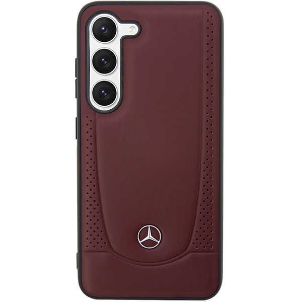 Mercedes MEHCS23MARMRE S23+ S916 czerwony/red hardcase Leather Urban Bengale