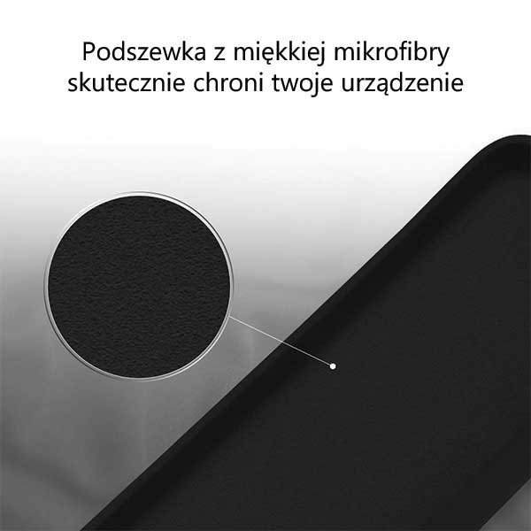 Mercury Silicone iPhone 15 Pro Max 6,7&quot;czarny/black