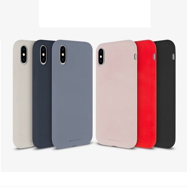 Mercury Silicone iPhone 15 Pro Max 6,7&quot;czarny/black