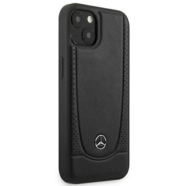 Mercedes MEHCP15MARMBK iPhone 15 Plus / 14 Plus 6.7&quot; czarny/black hardcase Leather Urban