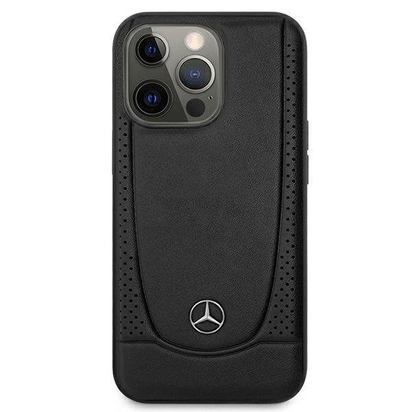 Mercedes MEHCP15XARMBK iPhone 15 Pro Max 6.7&quot; czarny/black hardcase Leather Urban