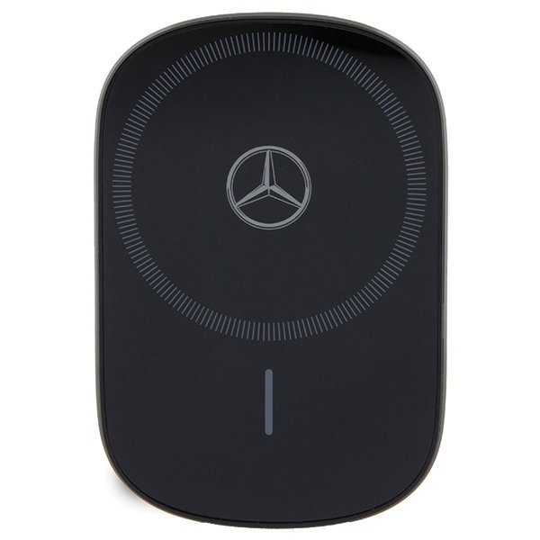 Mercedes uchwyt indukcyjny MEWCCGSLK 15W do kratki went/szybę czarny/black Silver Stars MagSafe