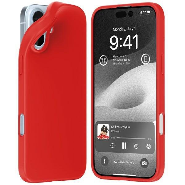 Mercury Soft iPhone 16 Plus 6.7&quot;czerwony/red