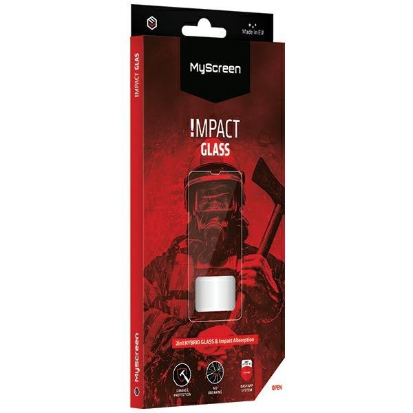 MS ImpactGLASS iPhone 13 Pro Max 6.7&quot;czarny/black Antyuderzeniowe szkło hybrydowe 8H