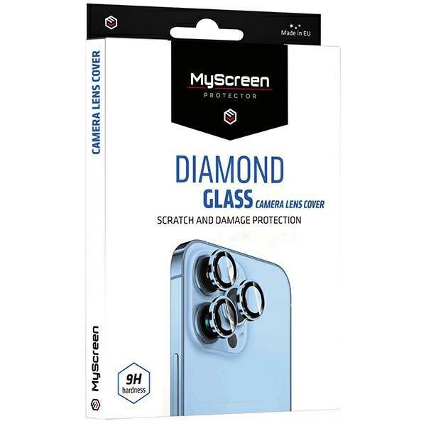 MS Diamond Glass Camera Lens CoveriPhone 15 Pro 6.1&quot;/15 Pro Max 6.7&quot; czarny/black Ochrona na obiektyw aparatu