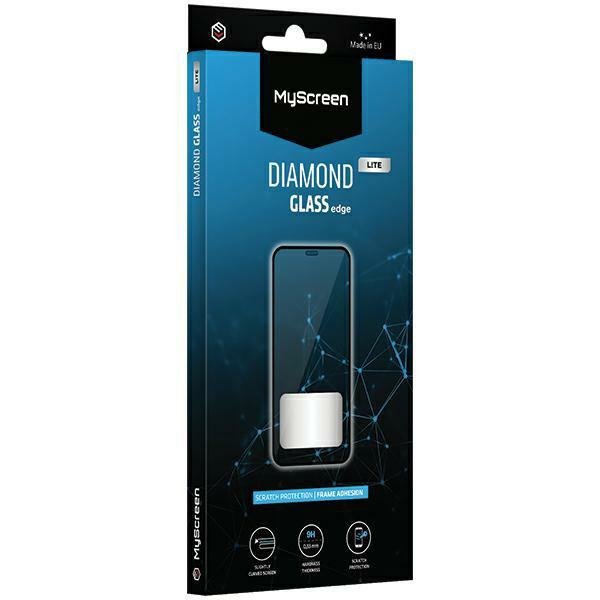 Szkło hartowane MyScreen Diamond Glass   Edge Lite FG do Motorola Moto G05 czarny/black
