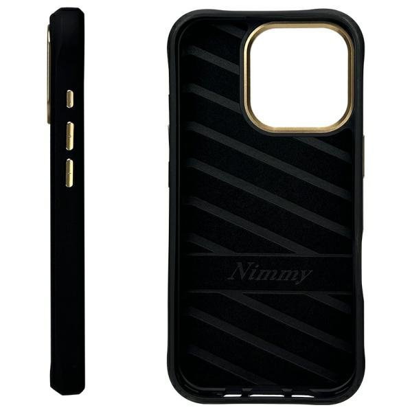 Nimmy etui iPhone 16 Pro Max 6.9&quot;        czarny/black Glasses Cool Dog