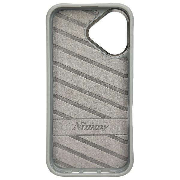 Nimmy etui iPhone 16 6.1&quot; szary/gray     Glasses Cool Dog