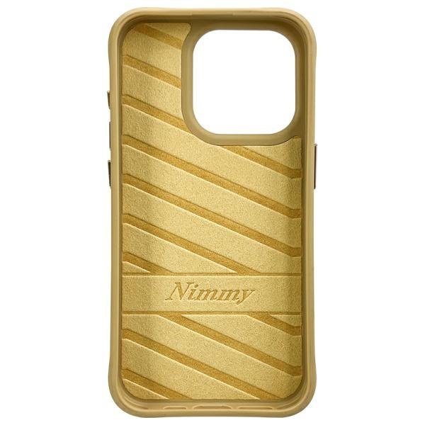 Nimmy etui iPhone 15 Pro Max 6.7&quot; khaki  Cool&Cute 2.0 Cat