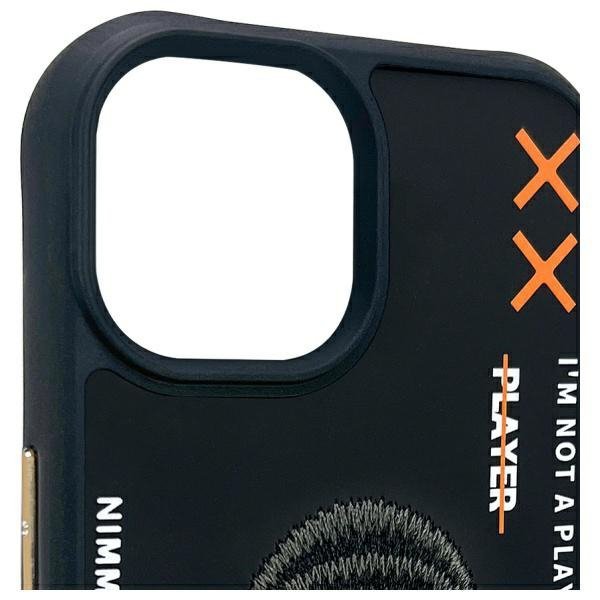 Nimmy etui iPhone 15 6.1&quot; czarny/black   Cool&Cute 2.0 Monkey