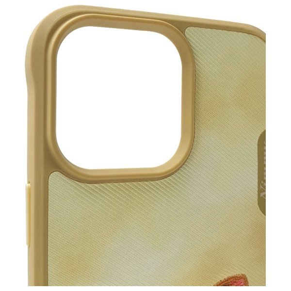 Nimmy etui iPhone 15 Pro 6.1&quot; khaki Big  Eyed Pet 2.0 Cat