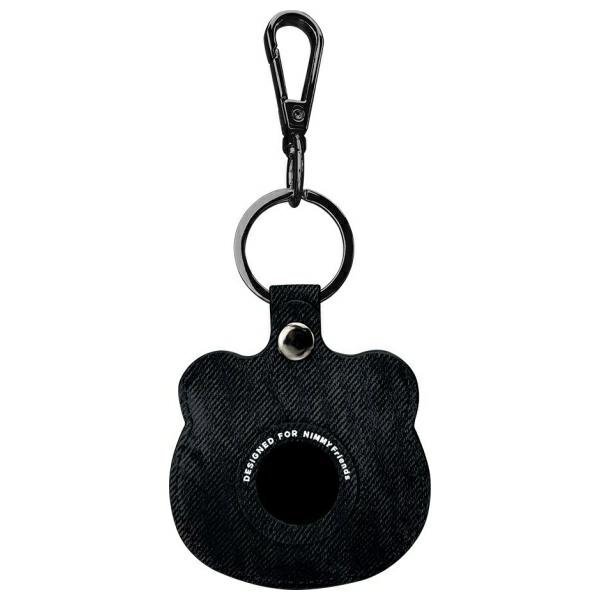 Nimmy Zestaw 3w1 torebka na telefon +    portfel + etui na lokalizator czarny/black Big Eyed Pet 2.0 Panda