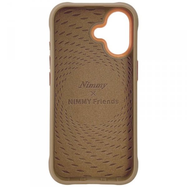Etui Nimmy Cool&Cute 2.0 Bear do iPhone  17 beżowy