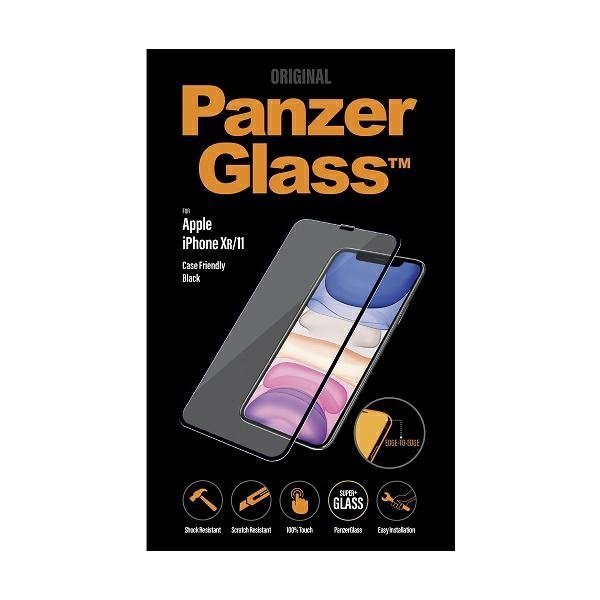 PanzerGlass E2E Super+ iPhone XR/11Case Friendly czarny/black