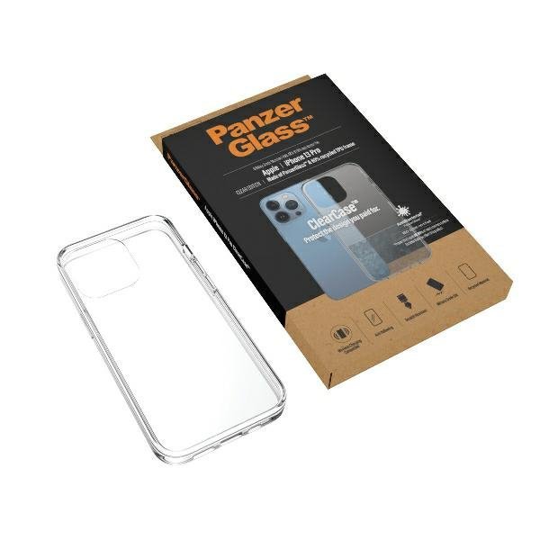 PanzerGlass ClearCase iPhone 13 Pro 6,1&quot; Antibacterial Military grade clear 0322